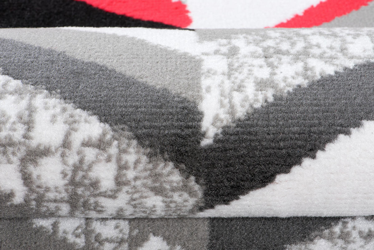 LÄUFER MAYA Rot 100/200 cm - Rot, Textil (100/200cm) - Tapiso