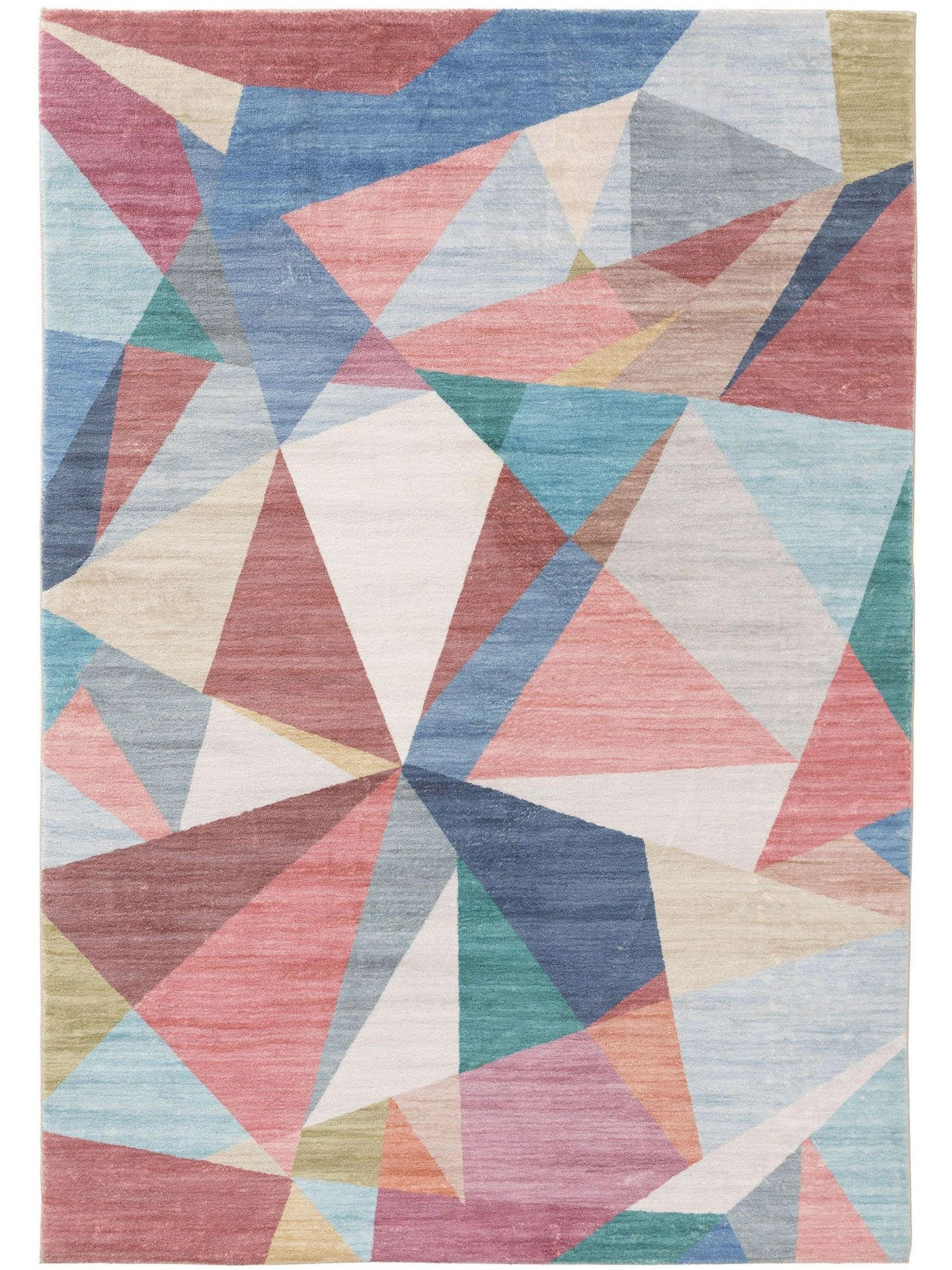 TEPPICH Mara Multicolor/Pink 120x170 cm - Pink/Multicolor, Textil (120/1cm) - KUNSTLOFT