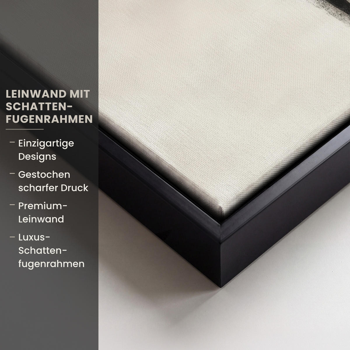 LEINWAND Bilder mit Rahmen - Wabi sabi - Pflanze - Beige - 20x30 - Taupe, Textil (20/30cm) - MuchoWow