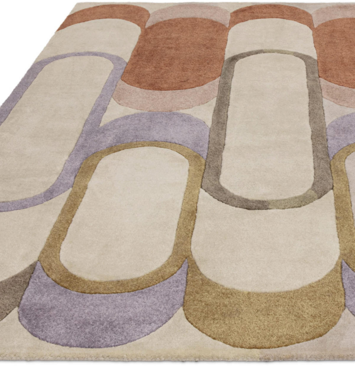 TEPPICH modern Wohn-/Schlafzimmer Retro MOTA Mehrfarbig 120x170 cm - Multicolor, Textil (120/170cm) - Novatrend