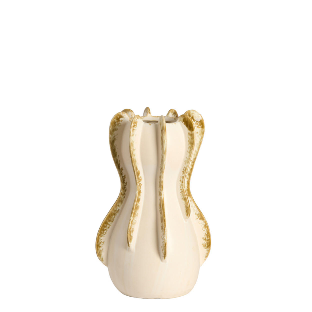 Light & Living Vase Weiß 34 cm