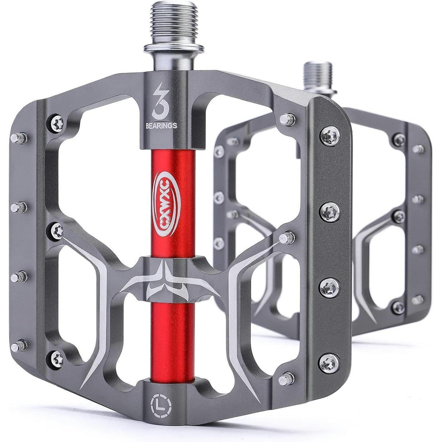 XXXLutz Rennrad-/Mountainbike-Pedale Grau 10.5x1.5x10.5 cm