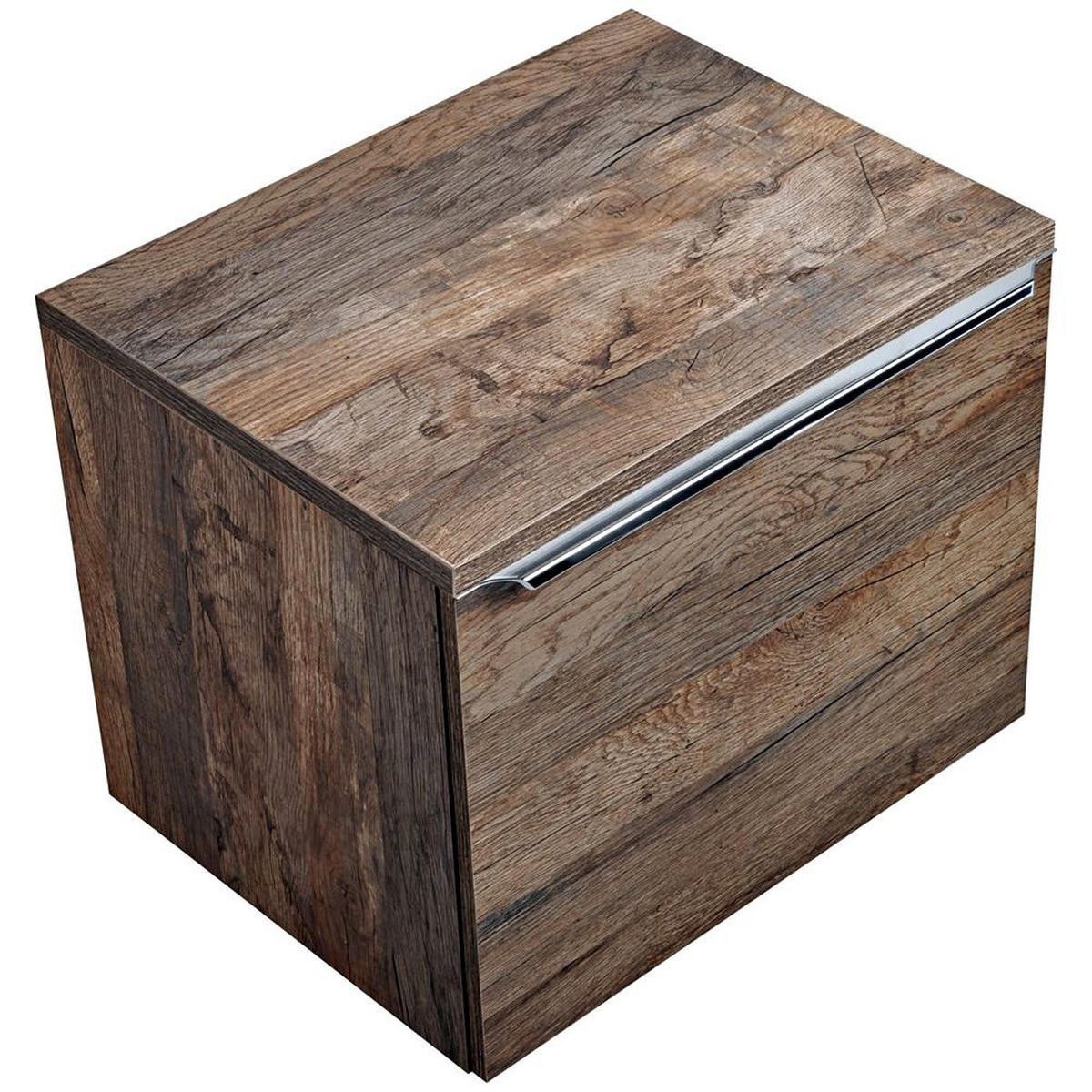 BADMÖBEL-SET 2-TLG. Puebla-56 - Braun, Holzwerkstoff (60/49/46cm) - Lomado