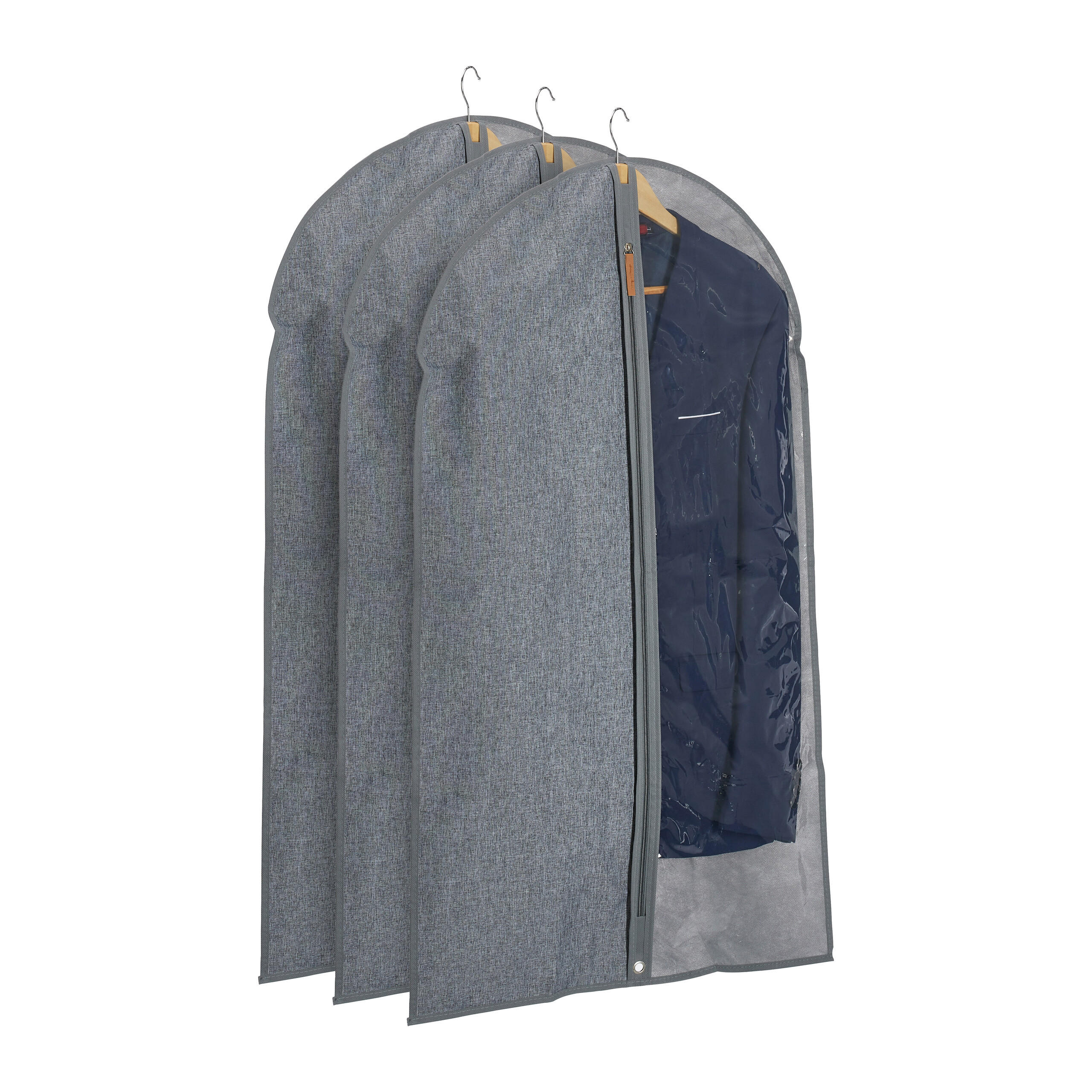 KL&Auml;DP&Aring;SE Gr&aring; Transparent 3-pack 99x58 cm 99/58/0.1 cm