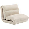 SCHLAFSESSEL Beige - Beige, Textil/Metall (72/56/70cm) - HOMCOM