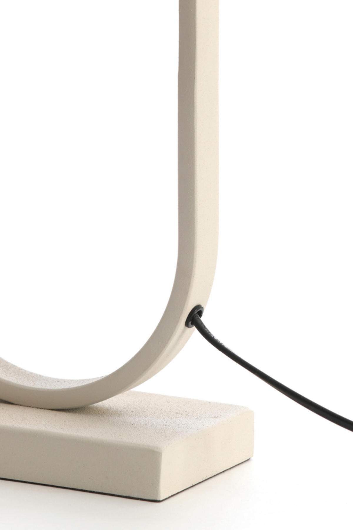 LAMPENFUSS Jamiri Weiß 20/10/45 cm - Weiß, Metall (20/10/45cm) - Light & Living