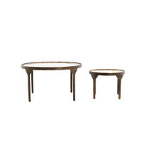 COUCHTISCH Eli Weiß 85/85/42 cm - Weiß, Metall (85/85/42cm) - Light & Living