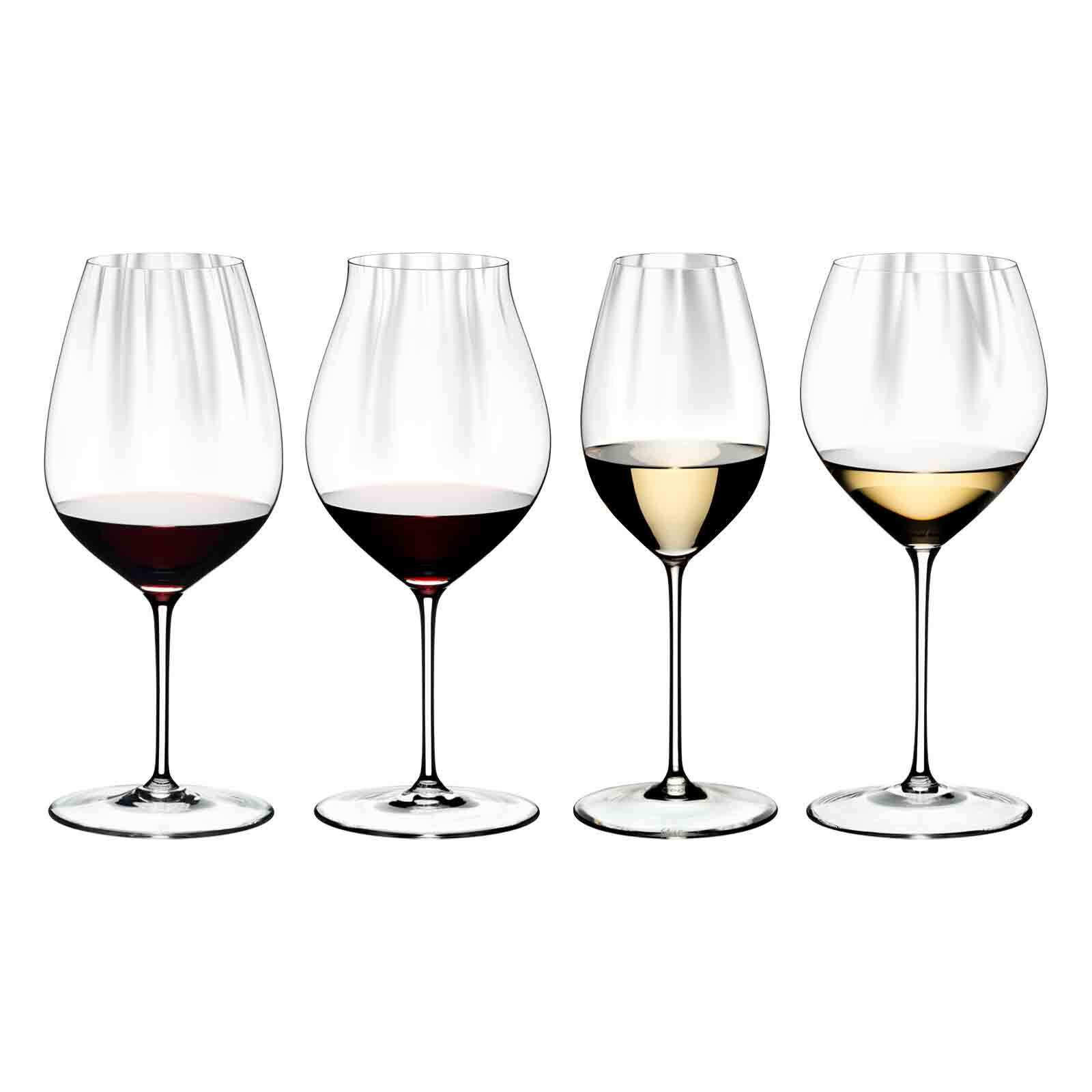 VERKOSTUNGSGLÄSER Performance transparent 4er Set - Transparent, Glas - Riedel