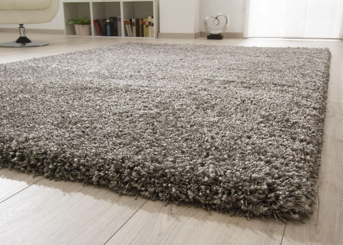 HOCHFLORTEPPICH 65/130 cm Twilight - Grau, Textil (65/130cm) - Steffensmeier