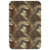 WC PŘEDLOŽKA Tropical - Listy - zlaté 60x90 cm - zlatá, textil/plast (60/1cm) - OnlyWow