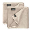 HANDTUCH AUS 100 % BAUMWOLLE SENSE 2ER SET - Beige, Textil (50/100cm) - Schöner Wohnen