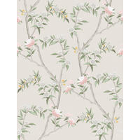 TAPETE Blumen 53 cm x 10 m - Beige, Papier (53/1000cm) - Sanders & Sanders