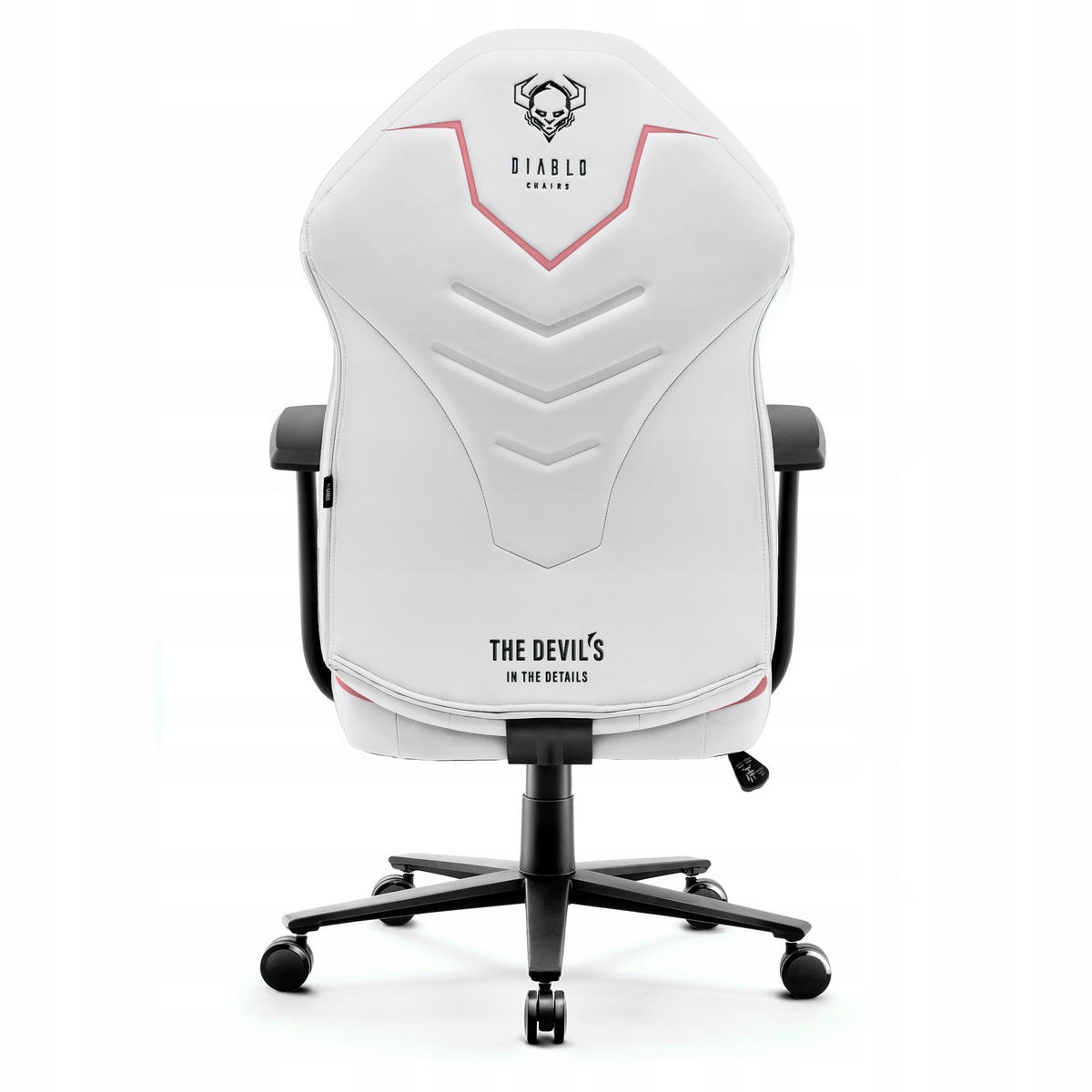 GAMINGSTUHL X-GAMER - Rosa/Weiß, Metall (68/118/56cm) - Diablo Chairs