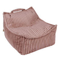 SITZSACK für Kinder, Eckig, Churros, Rubinchoco - Dunkelrosa, Textil (60/5/70cm) - MeowBaby