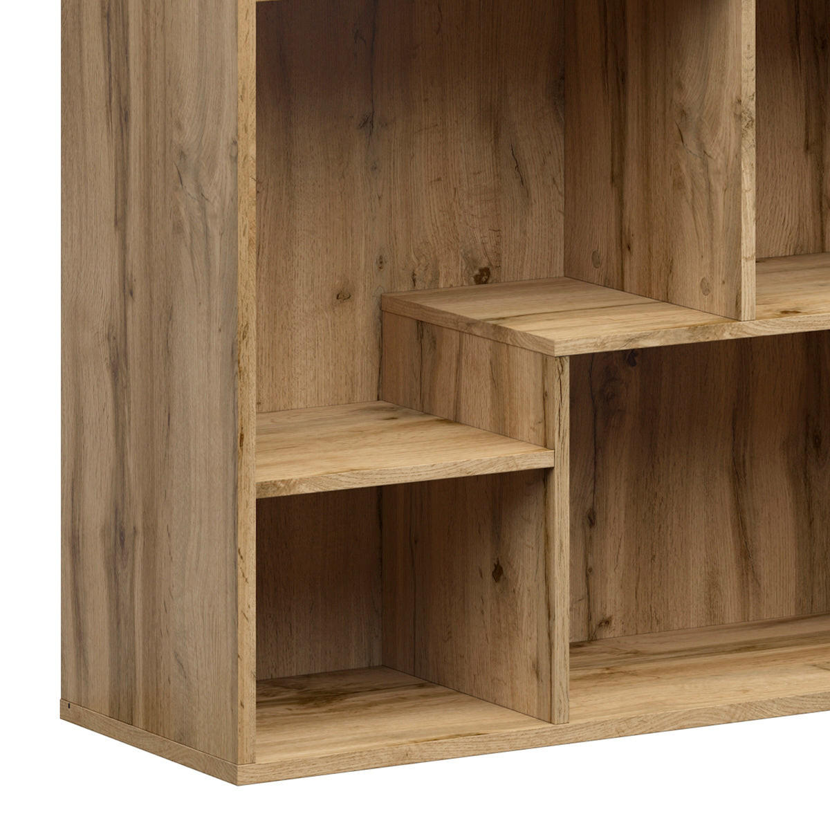 BÜCHERREGAL Edwin Holz - Braun, Holzwerkstoff (87.5/197/33.5cm) - Petits-meubles
