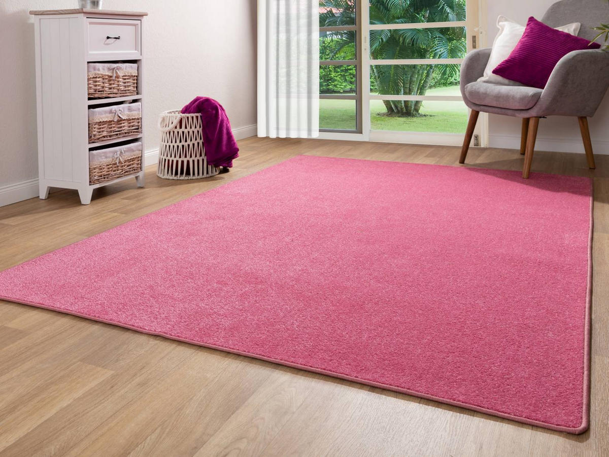 TEPPICH 240/290 cm Ibiza - Pink, Textil (240/290cm) - Steffensmeier