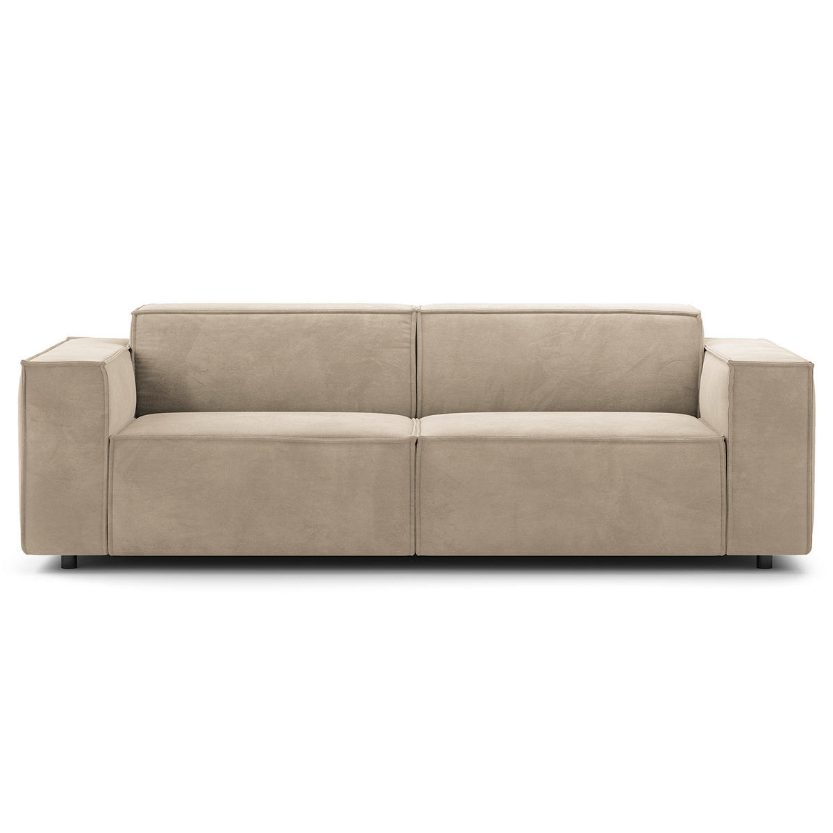 2,5-SITZER SOFA - Beige, Textil (223/70/96cm) - home24