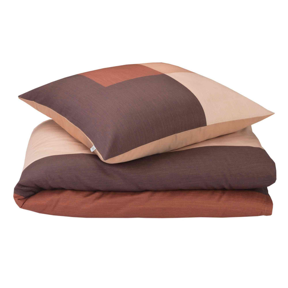 SATIN BETTWÄSCHE ART - Weinrot, Textil (155/220cm) - Schöner Wohnen