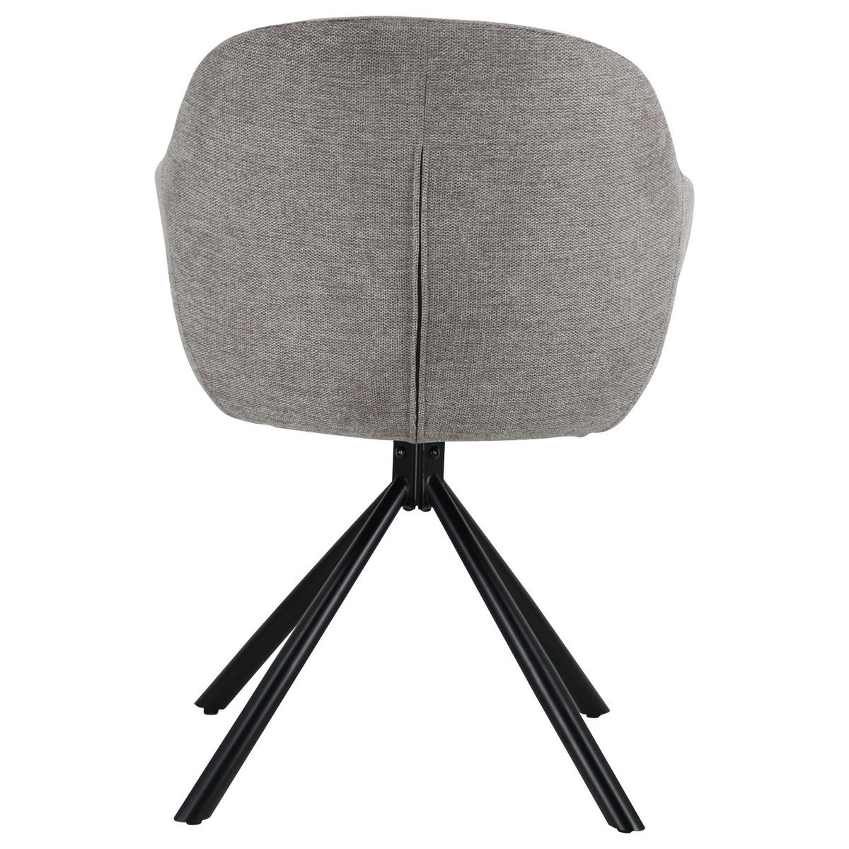 STÜHLE Saffi Grau 2er-Set - Grau, Textil (57/81.5/61.5cm) - Happy Garden