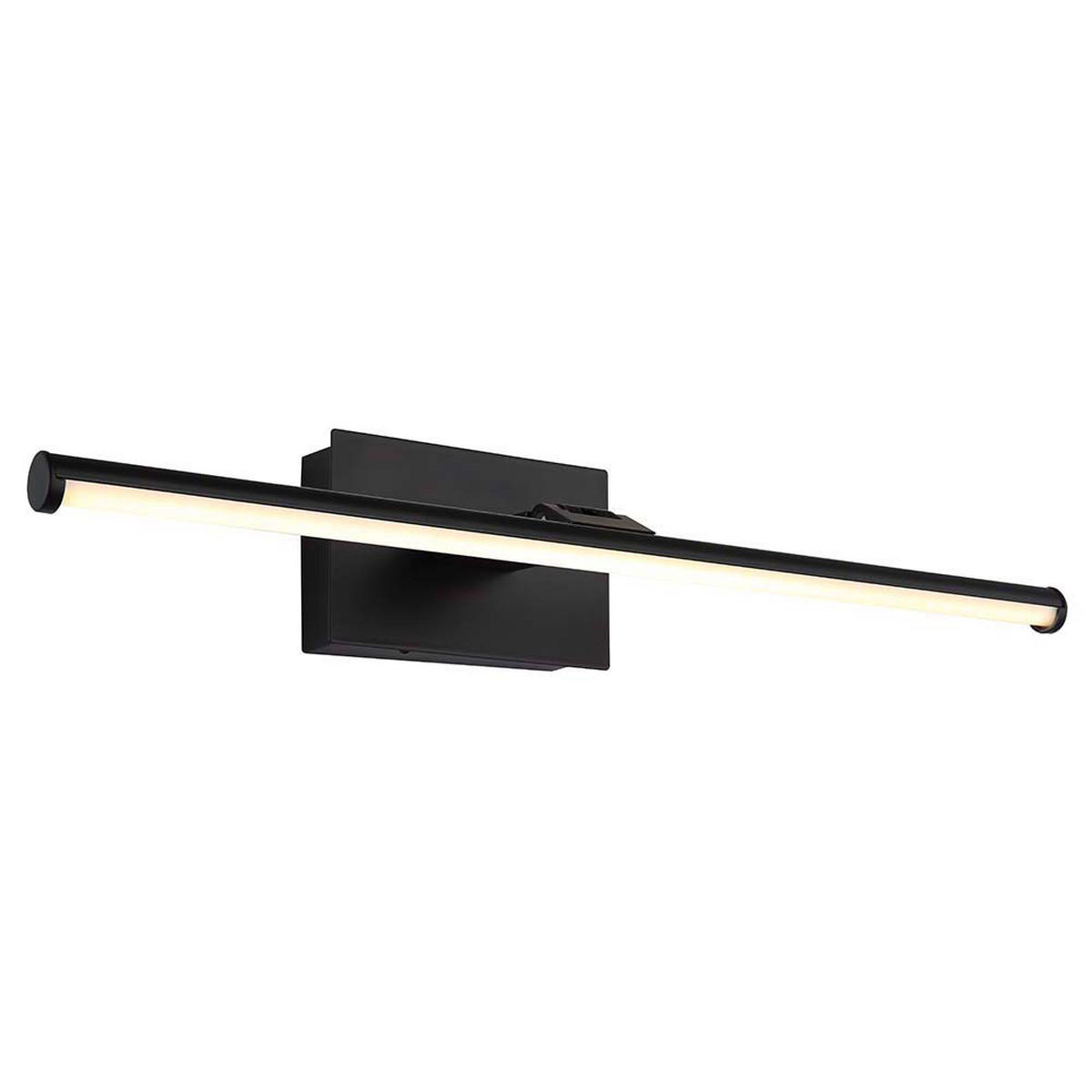 LED WANDLEUCHTE Jaime Schwarz - Schwarz, Metall (40/7.5/40cm) - Globo Lighting