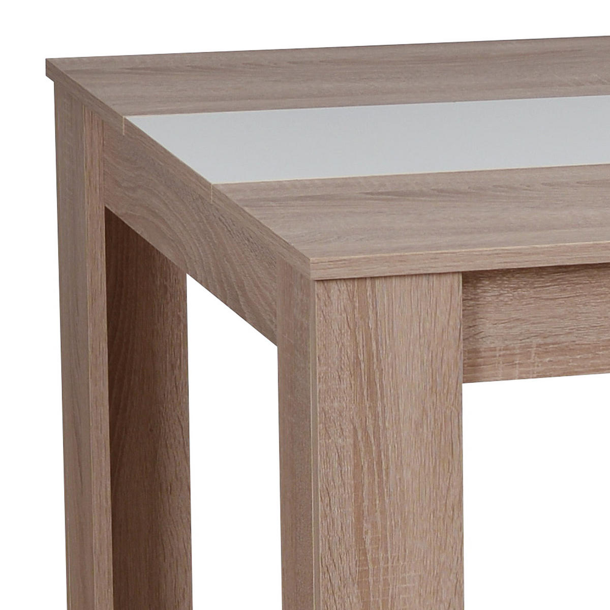 ESSTISCH in Holzwerkstoff 135/80,5/75 cm - Braun, Holz (80/135/75cm) - Homestyle4u