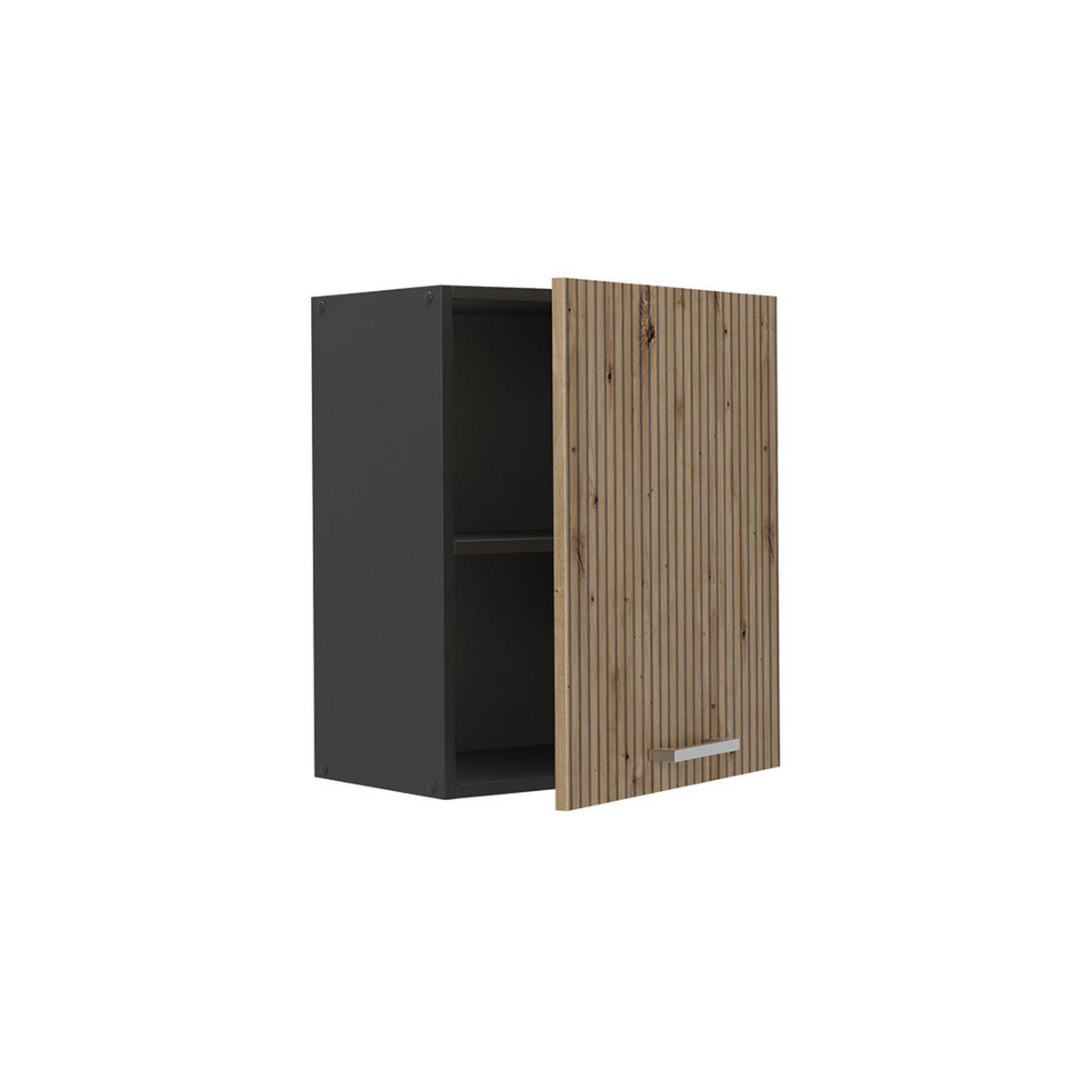 HÄNGESCHRANK R-Line, Artisan-Eiche/Anthrazit, 50 cm - Anthrazit/Eiche Artisan, Holzwerkstoff (50/60/31cm) - Vicco
