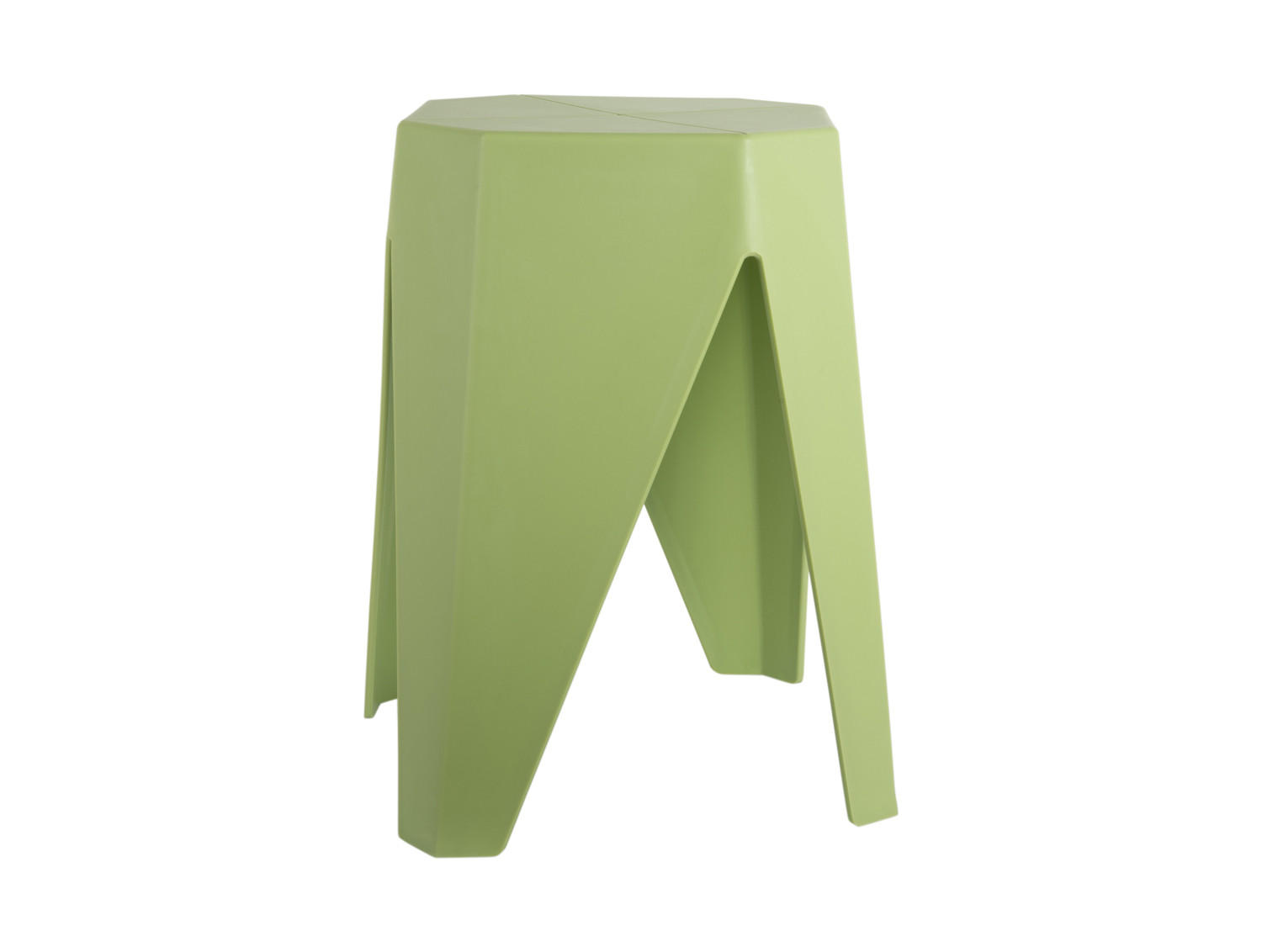 HOCKER Cherish 29/29/47 cm - Grün, Kunststoff (29/47/29cm) - Leitmotiv