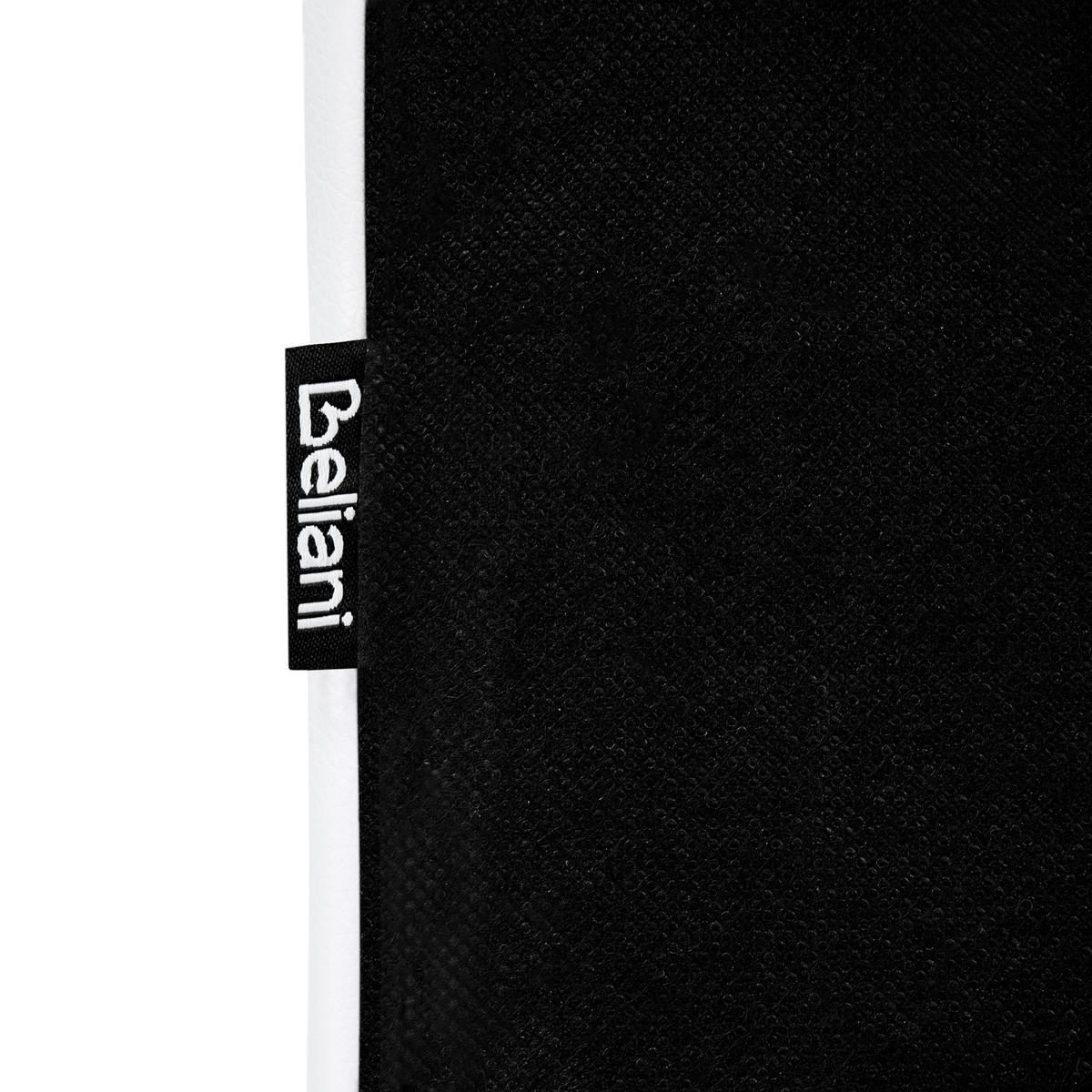 BETT 160/200cm Weiß Metz - Weiß, Textil (160/200cm) - Beliani