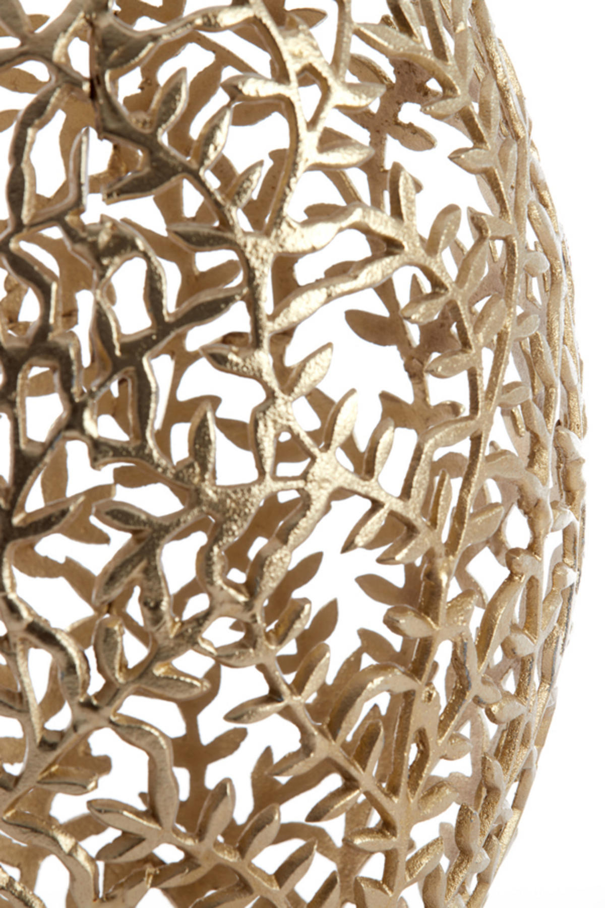 WINDLICHT Famaro Gold Ø33/51 cm - Goldfarben, Metall (33/51/33cm) - Light & Living