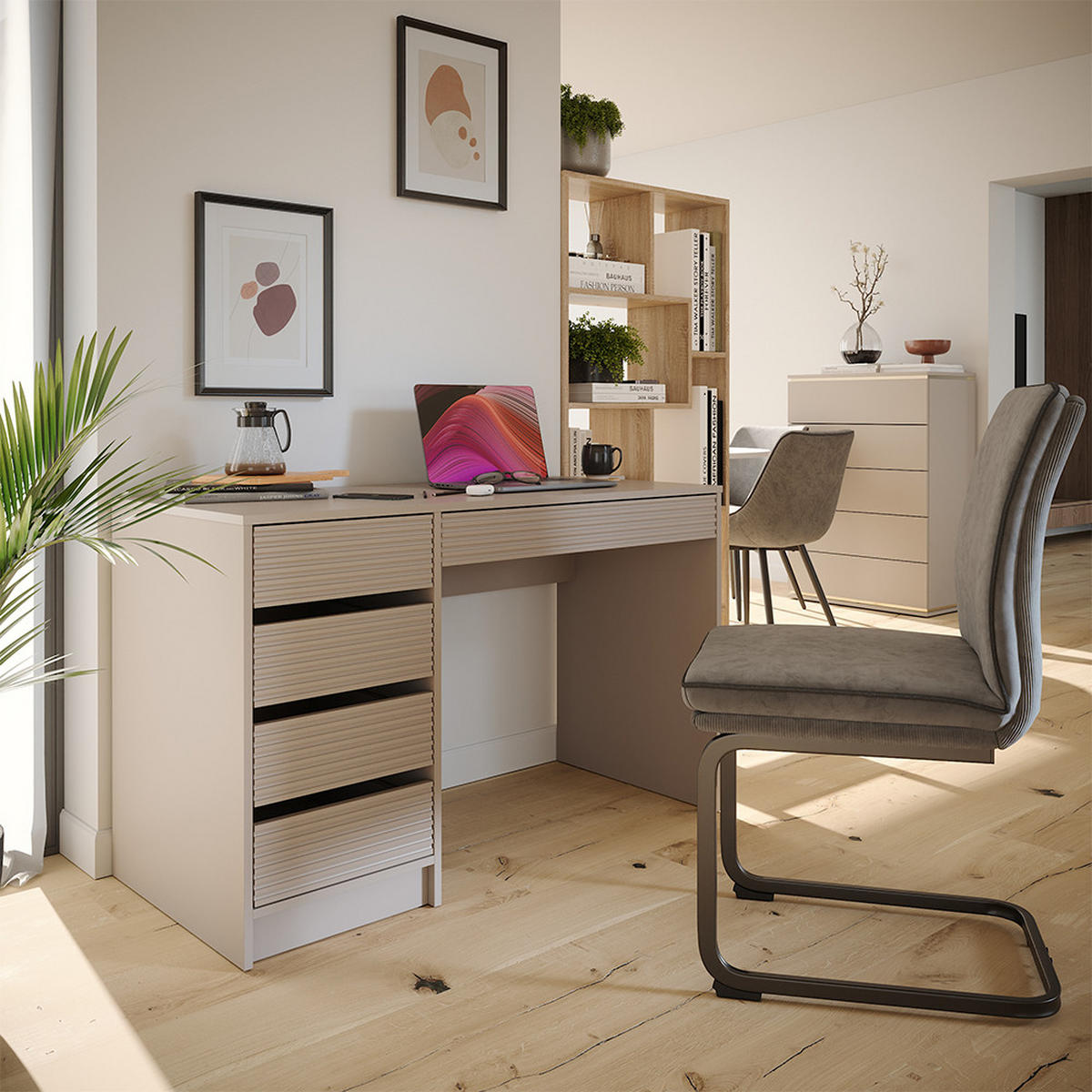 Kaschmir, Holzwerkstoff (120/55/75cm) - Vicco