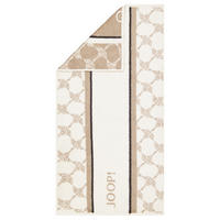 HANDTÜCHER SAUNA STRIPES 1718 NATUR - 37 - Beige, Textil (50/100cm) - Joop!