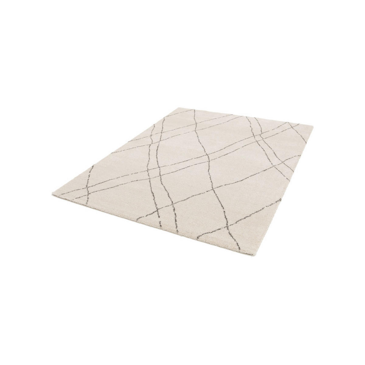 TEPPICH mit Berber-Inspiration - CALA - 200 cm x 290 cm - Ecru, Kunststoff (200/290cm) - Drawer