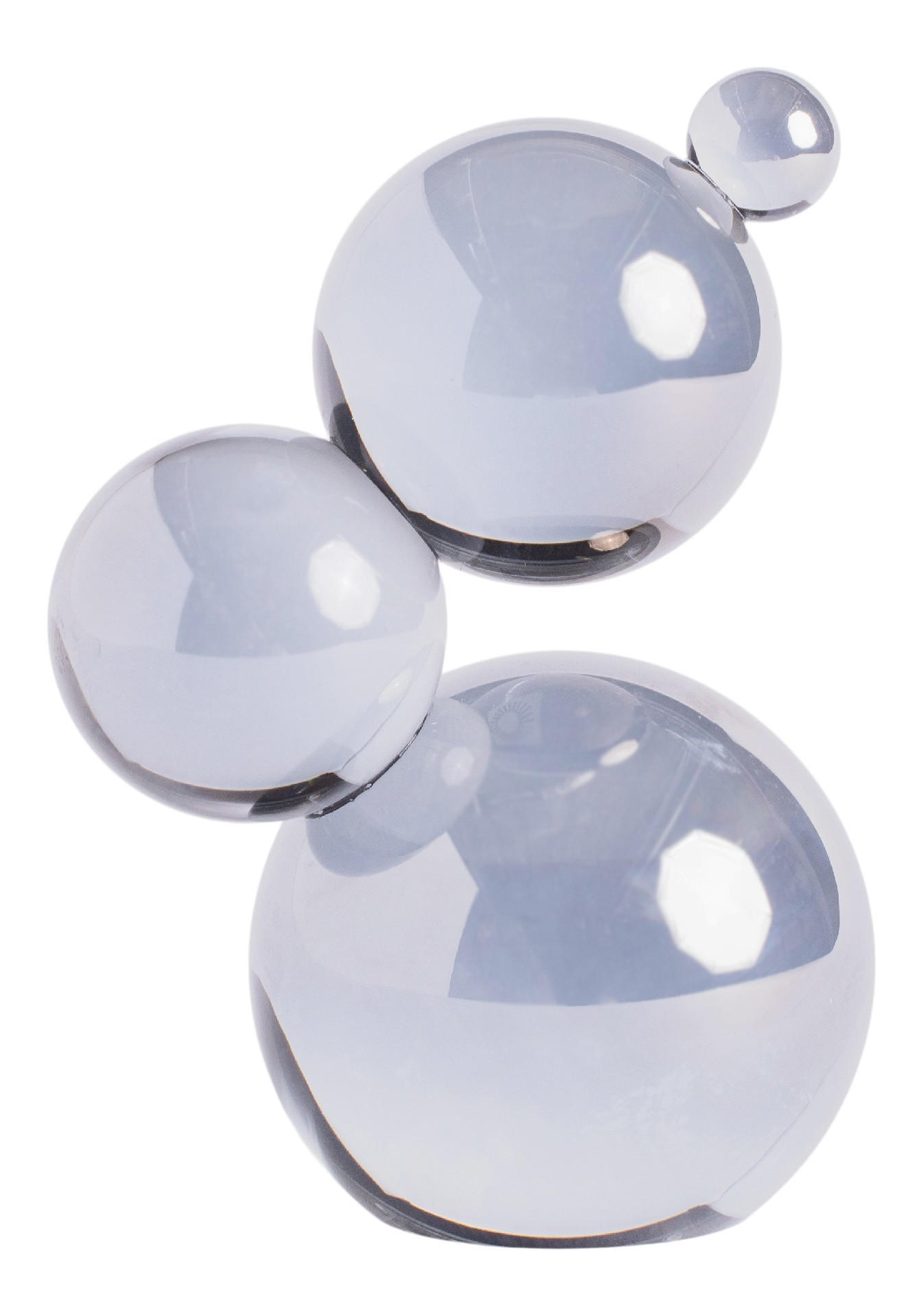 FIGURINE Nebula - Dunkelgrau, Glas (10/14.5/8cm) - home&you