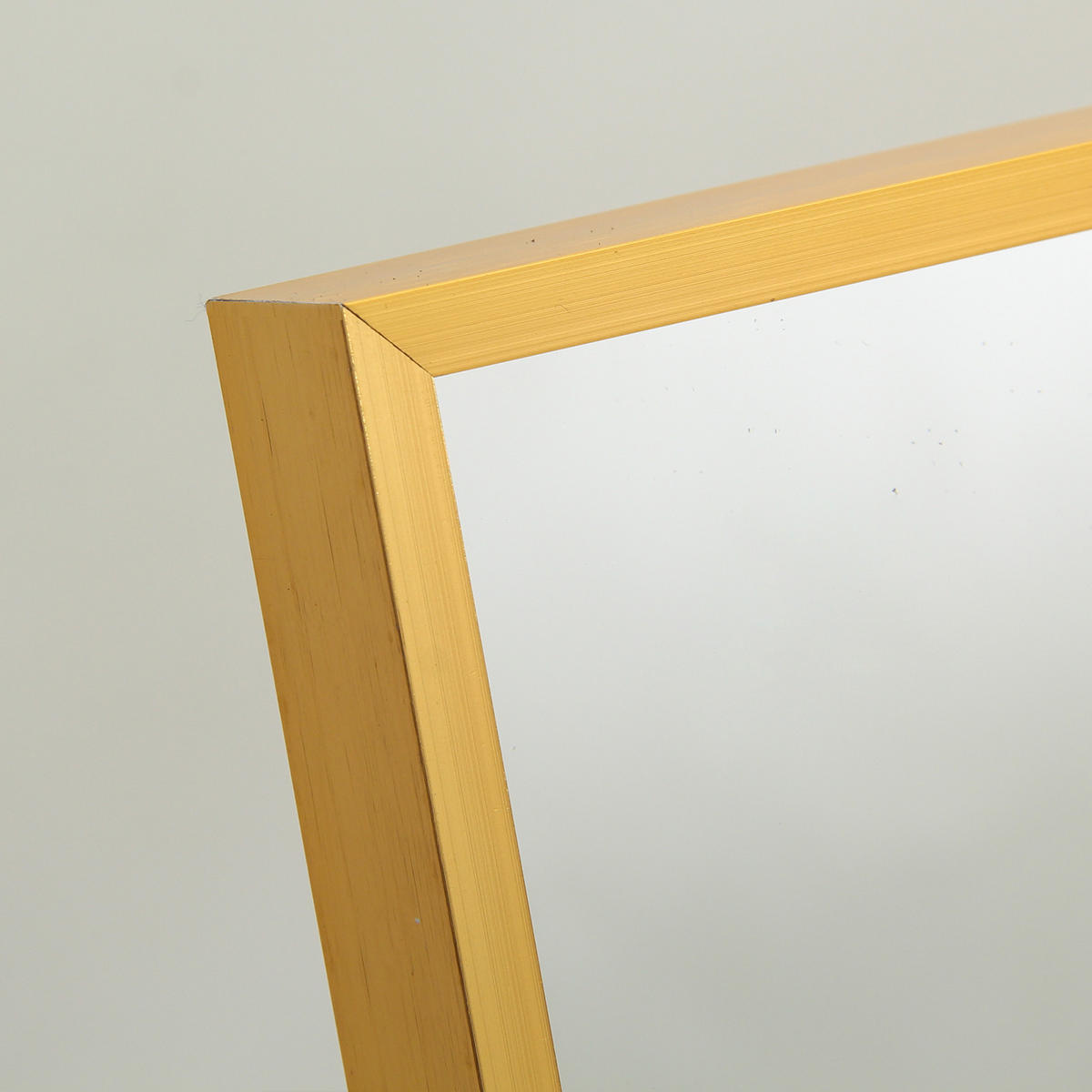 STANDSPIEGEL 162x53 cm Metallrahmen rechteckig gold - Goldfarben, Holz (53/162/3cm) - Fortuna Lai