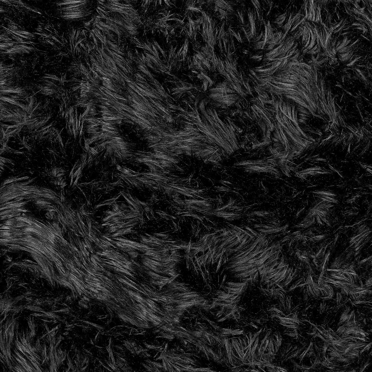 PREGRINJALO črna 150 x 200 cm Delice - črna, tekstil (150/200cm) - Beliani