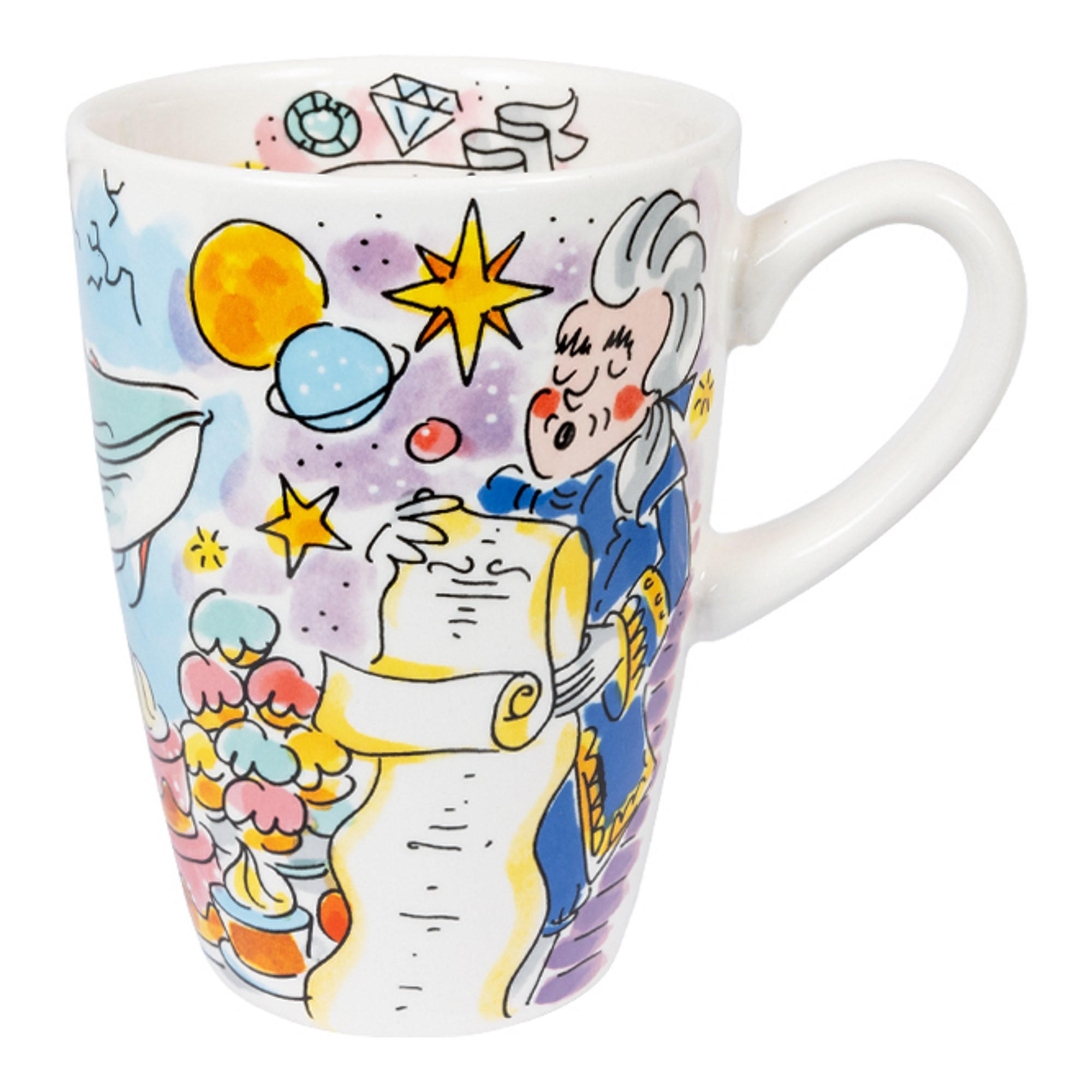 XL-BECHER Symbolica in Bunt - 500 ml - Multicolor, Keramik (0.5L) - Blond Amsterdam