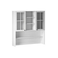 GLASHÄNGESCHRANK K120 – Provence – Andersen Pinie - Pinienfarben, Glas/Holzwerkstoff (120/126/32cm) - ROYAL24_MARKT