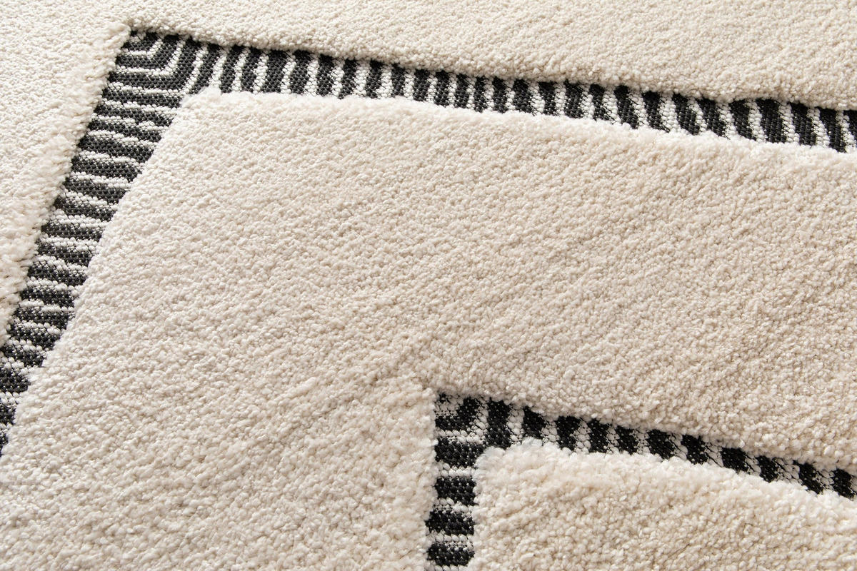 TEPPICH Ethnostil, weich beige - Beige, Textil (120/170cm) - AFK Living