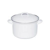 FLEISCHTOPF 0125-033 - Weiß, Metall (22cm) - Riess