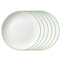 DESSERTTELLER Adela grün ø 20,5 cm 6er Set - Grün, Keramik (20.5cm) - Ritzenhoff Breker