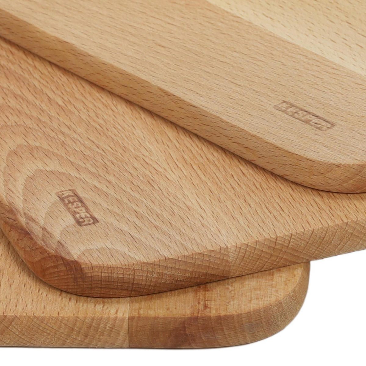 FRÜHSTÜCKSBRETT aus Buche 1/15/23 cm - Braun, Naturmaterialien (15/1cm) - Kesper