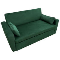 SOFA Matt Grün 2 Plätze - Grün, Textil (93/85/169cm) - Happy Garden