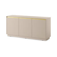 KOMMODE Westa Beige - Beige, Holzwerkstoff (153.4/71.6/39cm) - Pillovely