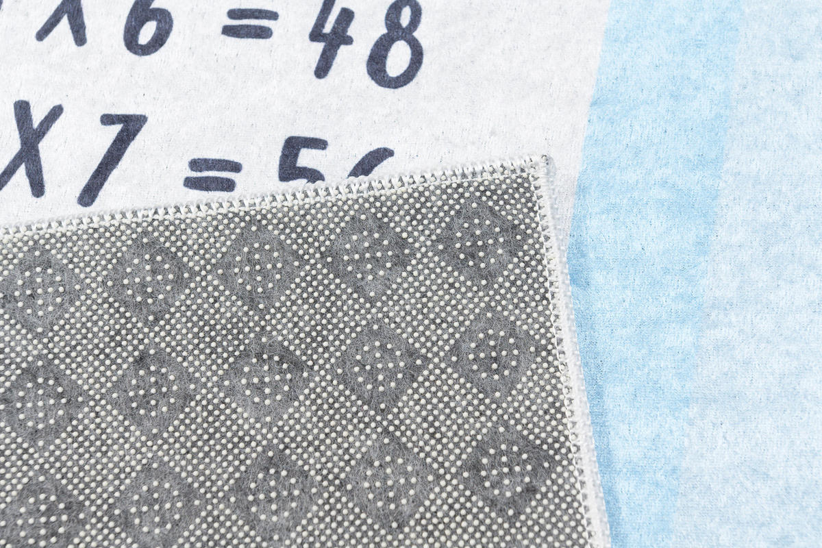 TEPPICH EMMA Blau 80/150 cm - Blau, Kunststoff (80/150cm) - Tapiso