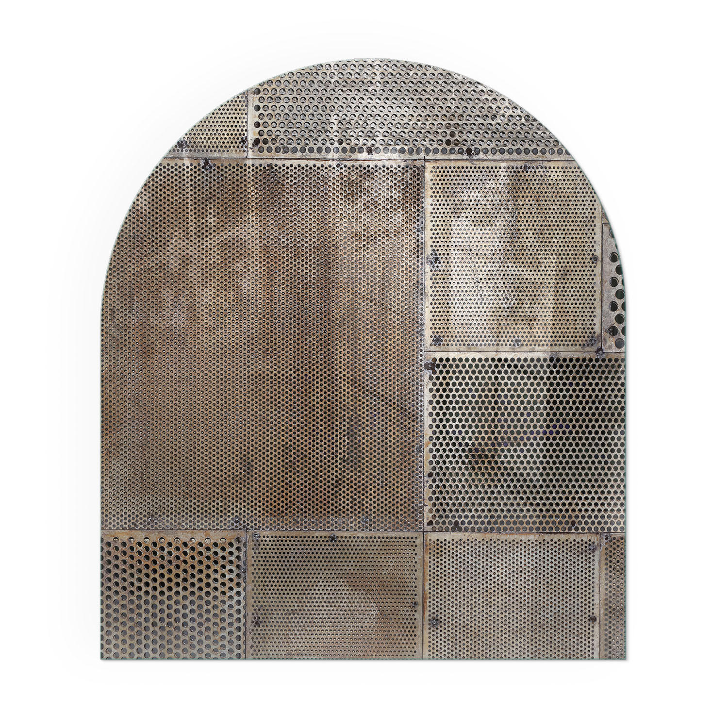 GLASPLATTE für Kamin 80x70 cm - Beige, Glas (80/70/0.4cm) - TULUP