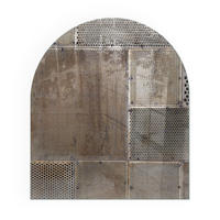 GLASPLATTE für Kamin 80x70 cm - Beige, Glas (80/70/0.4cm) - TULUP