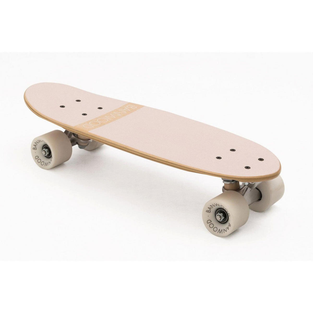 SKATEBOARD aus Holz für Kinder, ab 3 Jahren, Rosa - Pink, Holz (17.5/54cm) - Banwood