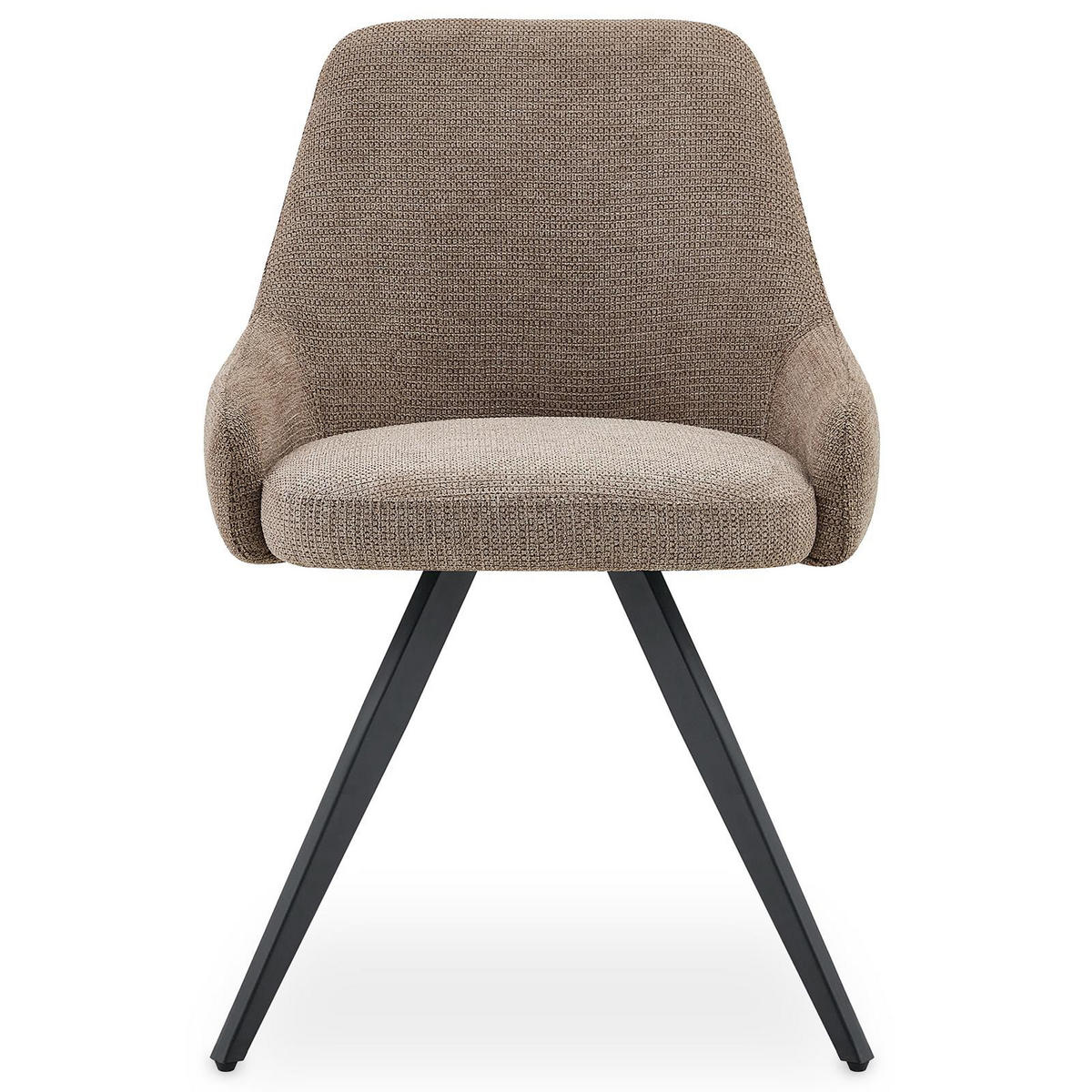 ESSZIMMERSTÜHLE VIGO 2er-Set greige - Greige, Textil (54/81/61cm) - IDIMEX