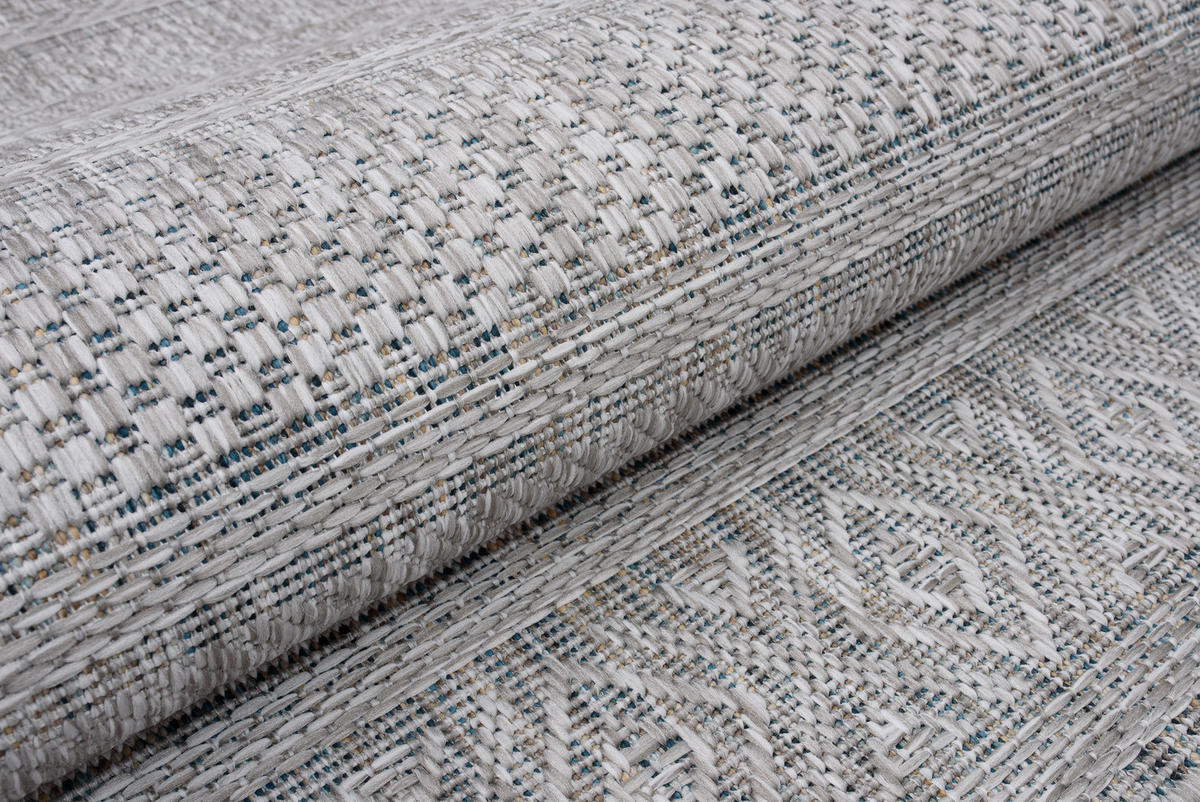 TEPPICH MELISSA Grau 60/200 cm - Grau, Kunststoff (60/200cm) - Tapiso