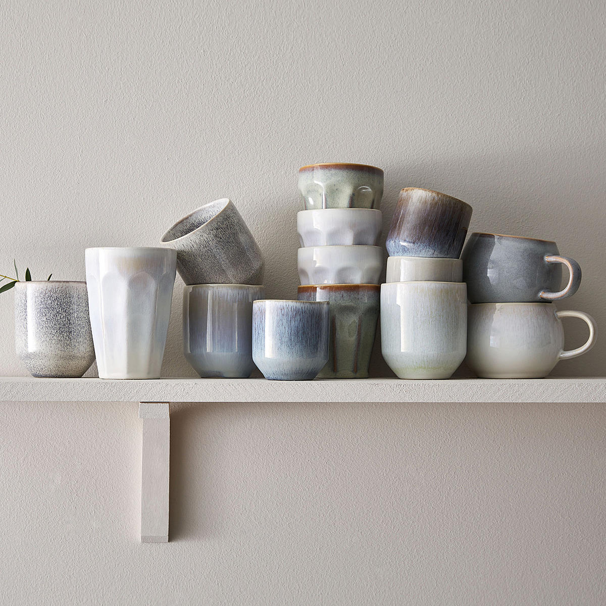 TASSE Bergamo - Weiß, Keramik (0.33L) - BUTLERS